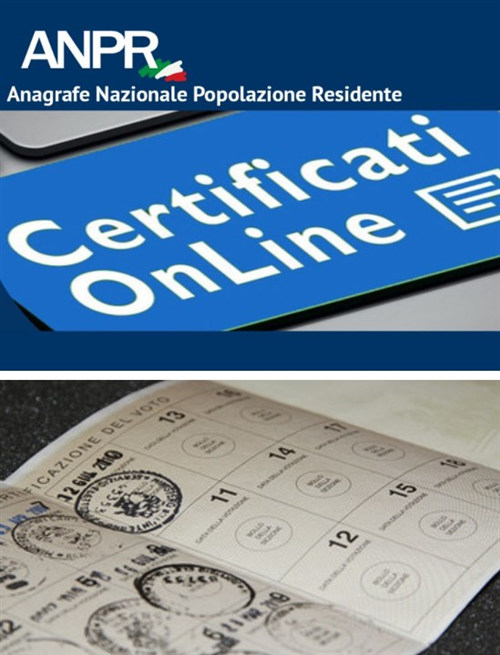 Attivazione servizio di rilascio dei Certificati Elettorali on-line tramite ANPR